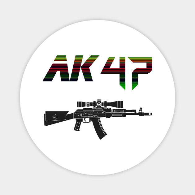 AK 47 Magnet by Aim For The Face